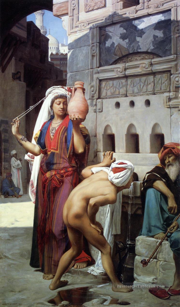 boire Jean Jules Antoine Lecomte du Nouy réalisme orientaliste Peintures à l'huile